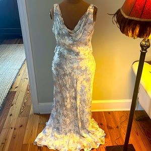 Simply Stunning Silver Gown